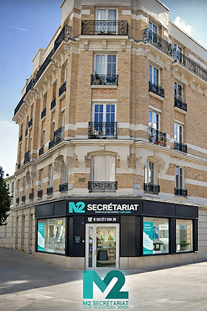 L'agence M2 Secrétariat, 17 rue Carnot à Montreuil